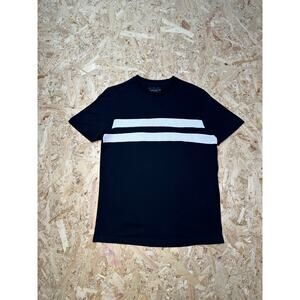 Denim & Flower Men’s Short Sleeve Black T-shirt Sz M